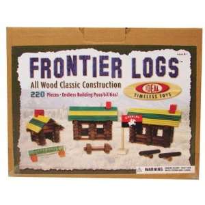  Ideal 220L Wood Construction 220 pieces Frontier Logs in 