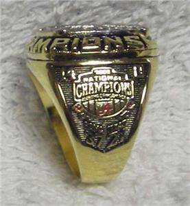   2009 NCAA Football Championship Memorabilia Ring, then this one is it