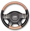 Fiat 500 Wheelskins Leather Steering Wheel Cover  