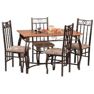  Home Source Industries Madrid Dinette/A0073 5 Piece 