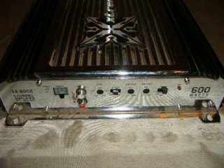 Sale is for a nice pre owned xtreme 600 watt 2 channel amplifier with 