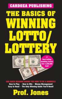   Lotto/Lottery by Professor Jones, Cardoza Publishing  Paperback