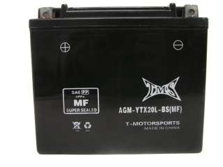 AGM YTX20 BS YTX20BS CTX20 BS UTX20 BS (12V 18AH 250CCA) battery 