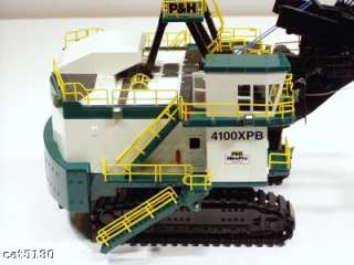 4100XPB 82 Yard Mining Shovel   WHITE & GREEN   1/87   TWH 