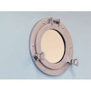 Aluminum Porthole Mirror 9     Nautical Decorative Gift Solid Brass 