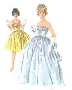 113 BOUFFANT BALL GOWN PATTERN FOR ALL SIZE DOLLS  