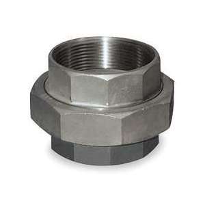 Industrial Grade 1LUH1 Union, 2 In, 304 Stainless Steel, 150 PSI 