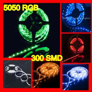5M SMD flexible LED Strip light 5050 RGB 300LEDs LD062  