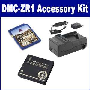  Panasonic Lumix DMC ZR1 Digital Camera Accessory Kit 