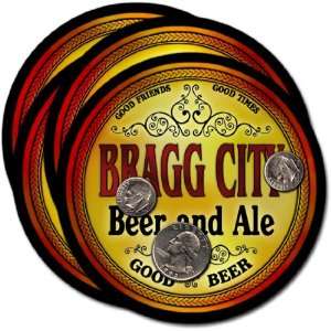  Bragg City, MO Beer & Ale Coasters   4pk 