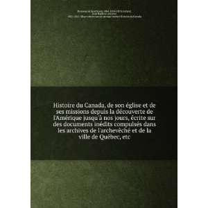   un ouvrage intitulÃ© Histoire du Canada Brasseur de Bourbourg Books