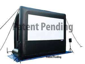 New For 2011 25X14 inflatable seamless movie screens  