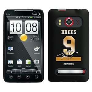  Drew Brees Signed Jersey on HTC Evo 4G Case  Players 