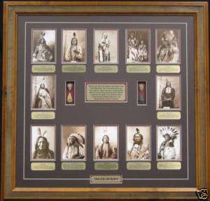 Chiefs of the Little Big Horn   Framed Collage  