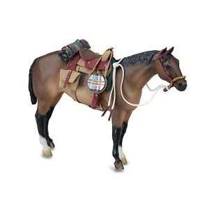  Breyer Man Made Leather Western Riding Saddle Set 