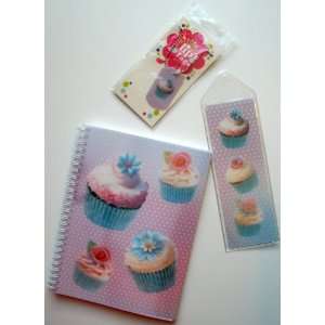  Sweet Cupcakes Themed Lenticular Magic Motion Notepad 