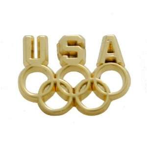   Winter Olympics Team USA Gold Logo Collectible Pin