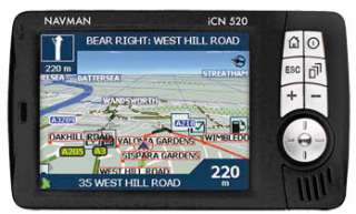  Navman iCN 520 Vehicle GPS Navigation System Electronics