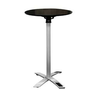 Accenture Black / Silver Folding Event Table (Tall Height)   Wholesale 