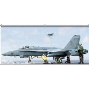  F 18 Hornet Military Fighter Jet Planes Portable Mural 