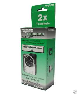Raynox STF 2500 2x Telephoto Lens for Fuji Finepix 2700  