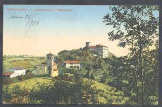 Italy Postcard Salsomaggiore, Castello Di Bargone, Panoramic View, To 
