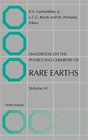 Handbook on the Physics and Chemistry of Rare Earths, Vol. 41 