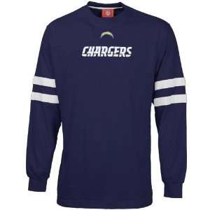   Navy Blue Two Point Conversion Long Sleeve T shirt