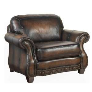  Broyhill Stetson Chair and 1/2   L704(Leather 1554 88M 