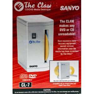  The Claw CD/DVD Media Destroyer Electronics