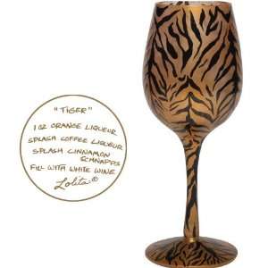  Lolita Glasses   Tiger Wine Glass