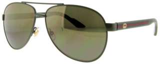 GUCCI GG 2898/S SI7 GREEN PALM 2898 AVIATOR SUNGLASSES 827886916870 