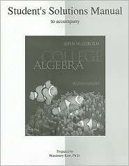   College Algebra, (0073349070), John Coburn, Textbooks   
