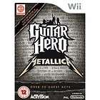 Wii Guitar Hero Metallica Brand New & Factory Sealed (UK Game, EU Pack 