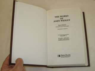 THE WORKS OF JOHN WESLEY 3rd Edition 7 Vols Complete Baker Books 2007 