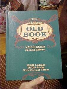 1990 Book, OLD BOOK VALUE GUIDE, 2nd Edition  