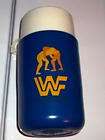 Vintage WWF Wrestling 1985 Lunchbox Thermos RARE Hulk Hogan Macho Man 