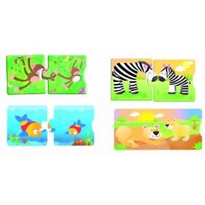  Infantino Puzzle, Spin and Match Baby