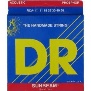  DR Strings Acoustic Guitar   Sunbeam Medium Lite, .011 