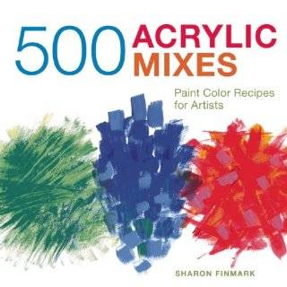 500 Acrylic Mixes Paint Color Recipes for Artists
