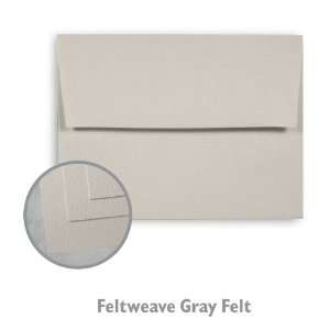  Feltweave Gray envelope   250/Box