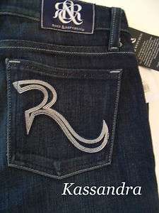   Rock & Republic Womens Jeans KASANDRA Low Rise Boot Cut Leg 28 29 30