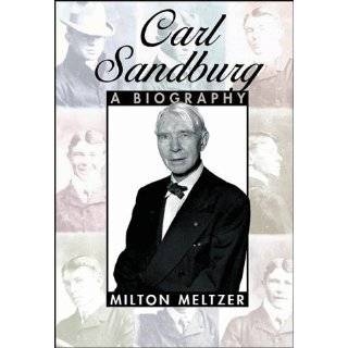 Carl Sandburg A Biography by Milton Meltzer ( Library Binding 