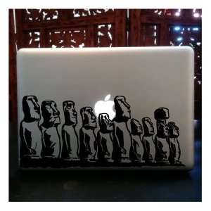  Easter Island Moai laptop vinyl decal 