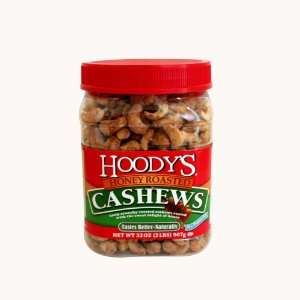 Hoodys Roasted Salted Cashews, 32 Ounce Jar  Grocery 
