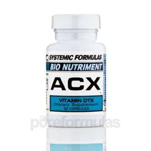  acx vitamin detox60 capsules by systemic formulas Health 