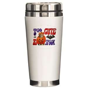   Drink Mug Halloween Too Cute To Spook Jack o Lantern 