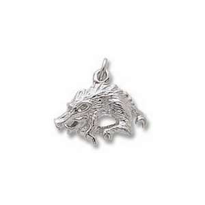  Wild Boar Charm   Gold Plated Jewelry