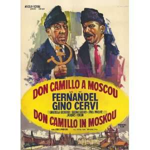  Don Camillo in Moscow (1965) 27 x 40 Movie Poster Belgian 