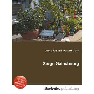  Serge Gainsbourg Ronald Cohn Jesse Russell Books